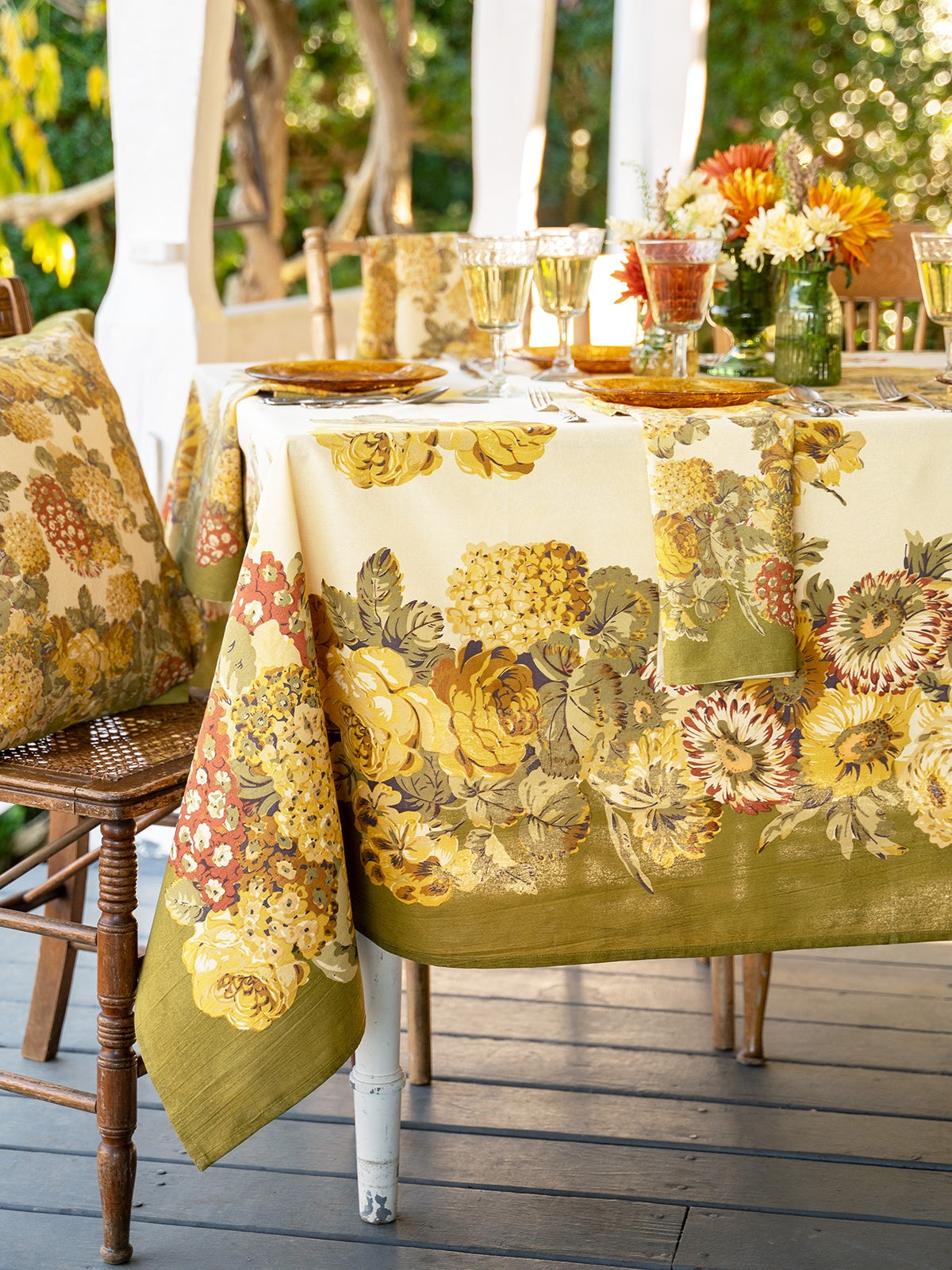 April Cornell Autumn Gathering Tablecloth
