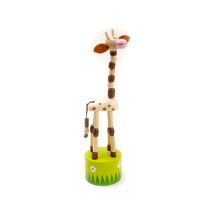 Jiggling Giraffe Press Toy