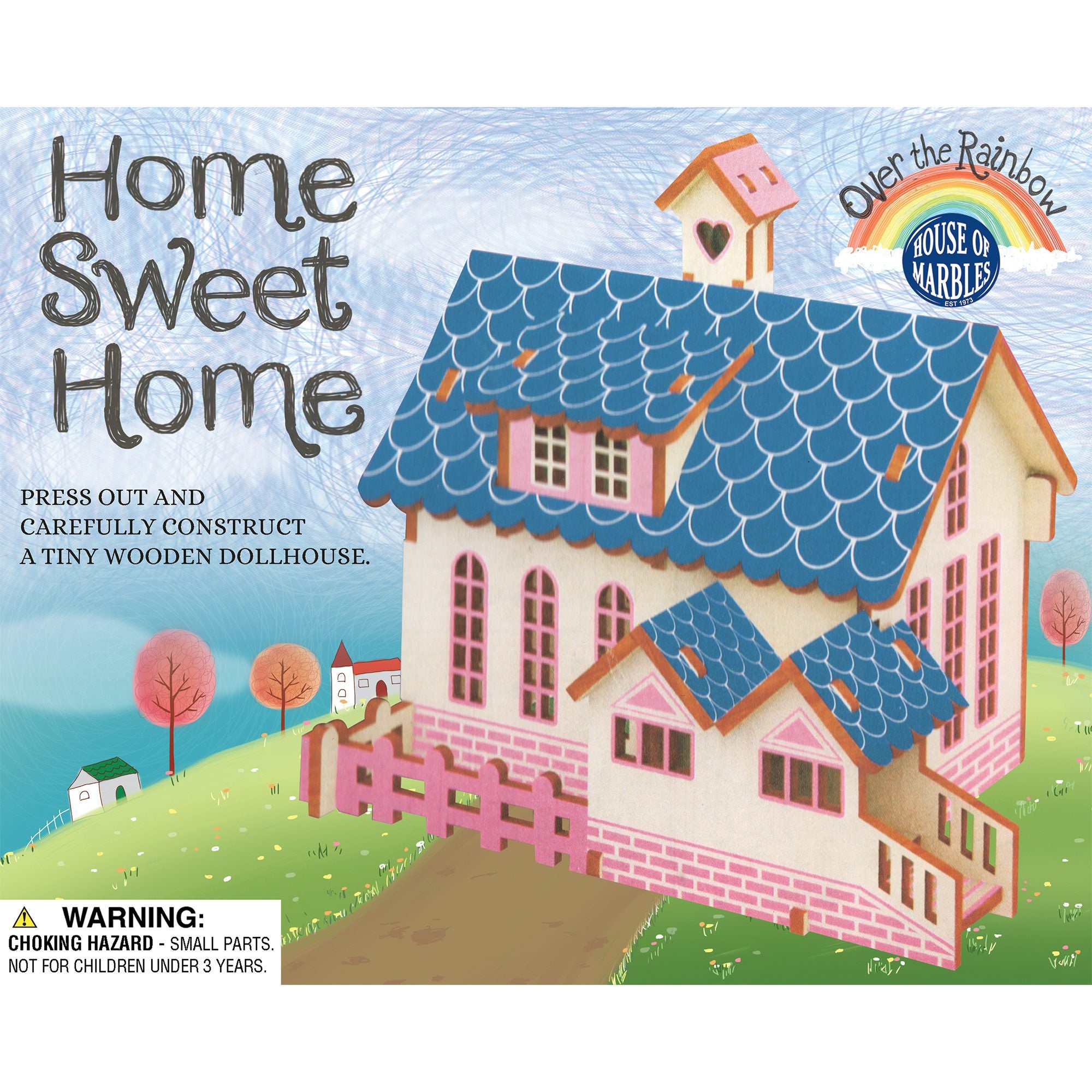 Home Sweet Home Wooden Construction Kit