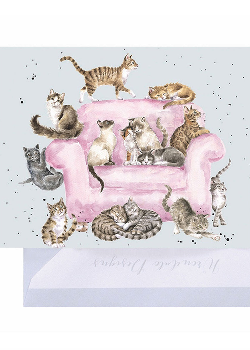 Wrendale Mini Card - Cattitude