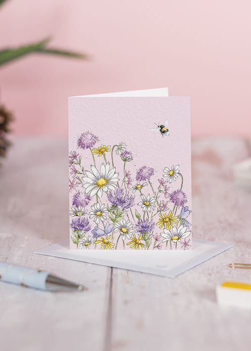 Wrendale Mini Card - Just Bee-Cause