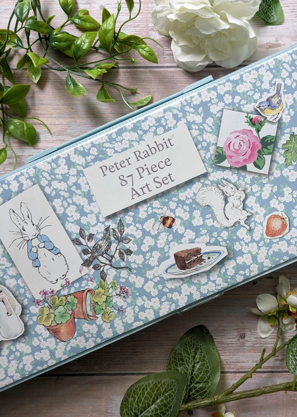Peter Rabbit Children's 87 Piece Art Set