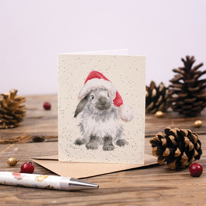 Wrendale Mini Card - Ho! Ho! Ho!