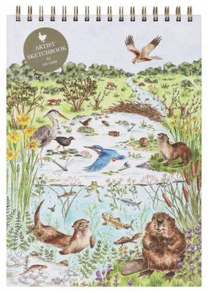Nature Artist Sketchbook - Riverbank