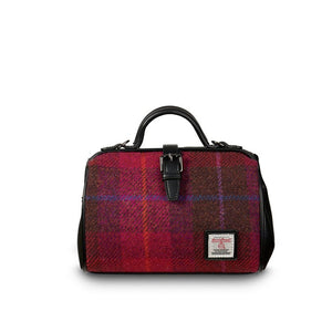 The Medium Doctor Bag - Fuchsia Tartan