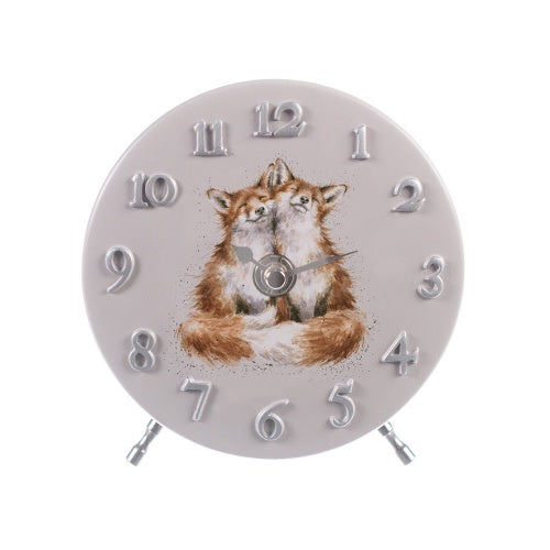 Wrendale "Foxes" Mantle Clock