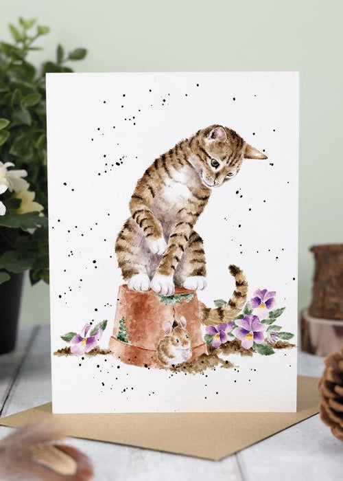 Hide and Squeak - Wrendale Occasion Card