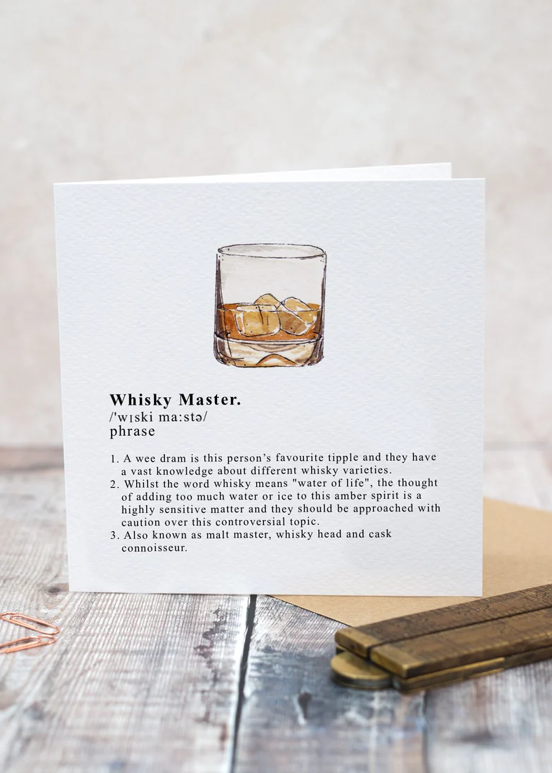 Whisky Master Card