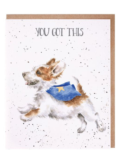 Super Dog - Wrendale Occasion Card