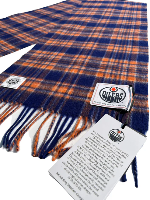 Edmonton Oilers Lambswool Scarf