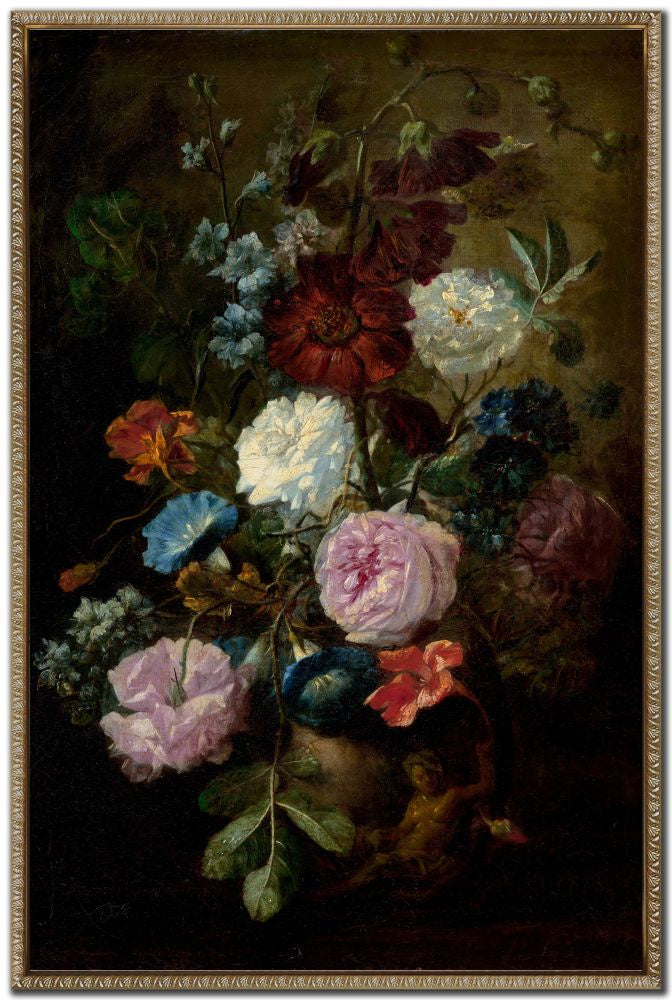 Demure Dutch Floral Print