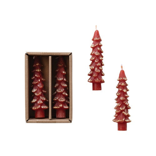 Holly Berry Tree Candles