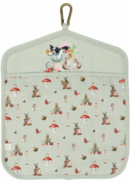 Wrendale Garden Friends Clothespin Bag