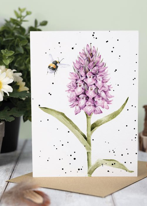 "Marsh Orchid" - Wrendale Occasion Card