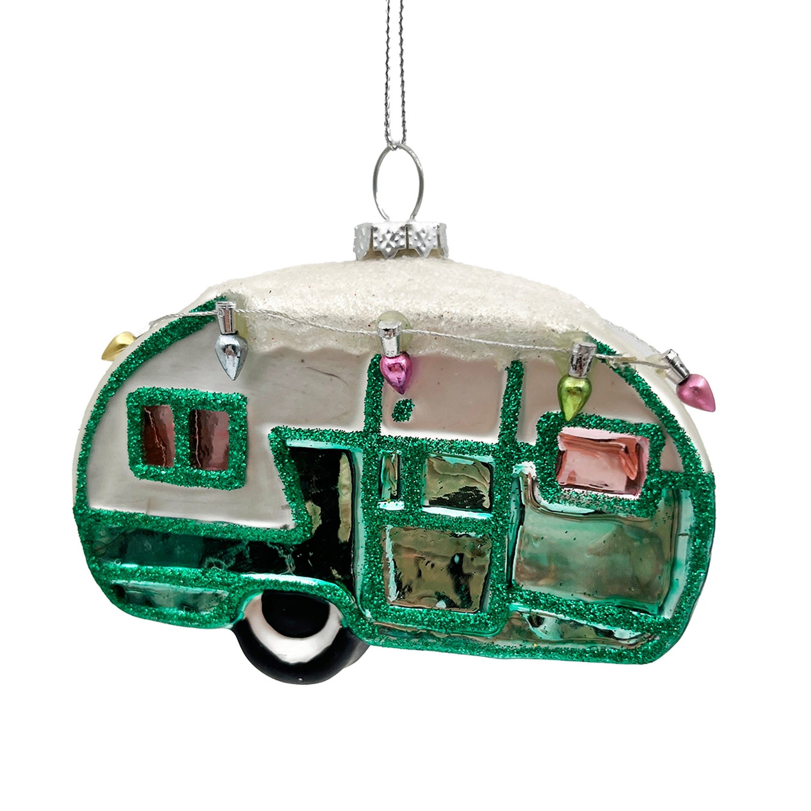 Vintage Holiday Camper Ornament