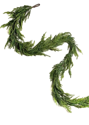 10' Fresh Touch Norfolk Pine Garland