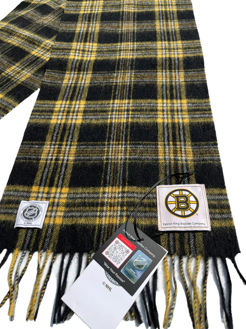 Boston Bruins Lambswool Scarf