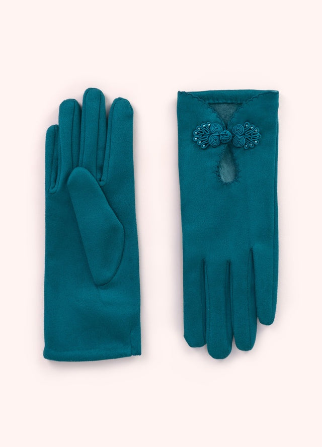 Suki Gloves - Teal