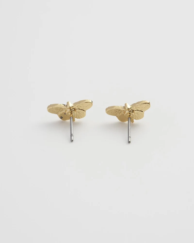 Deco Butterfly Studs