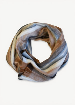Ultra Soft Alpaca Scarf - Mushroom