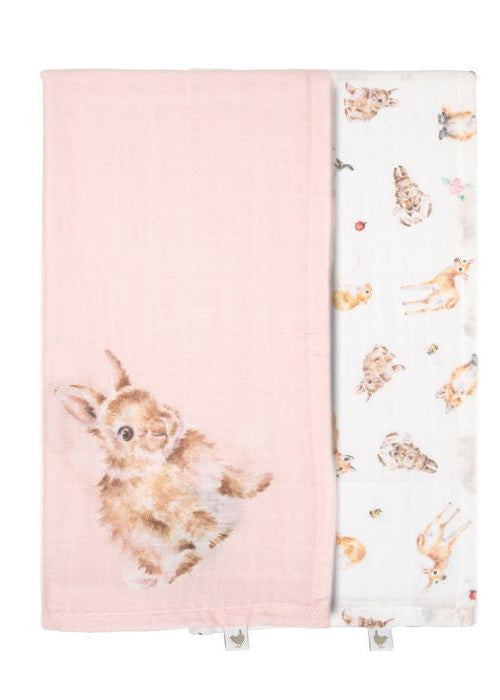 Little Forest Muslin Gift Set - Little Wren Collection by Wrendale