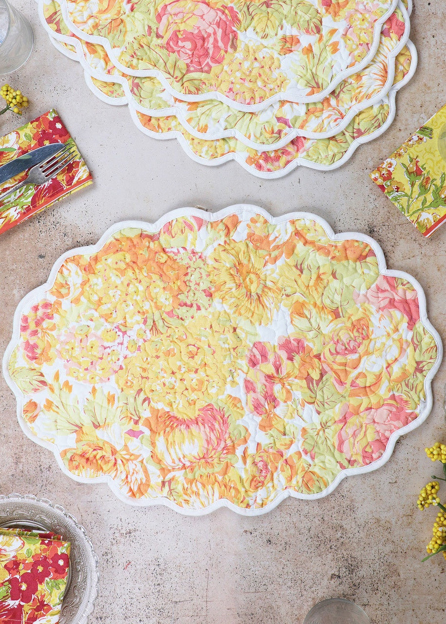 April Cornell Spring Gathering Quilted Placemats