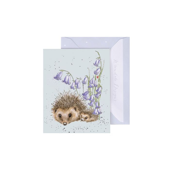 Wrendale Mini Cards - Love and Hedgehugs