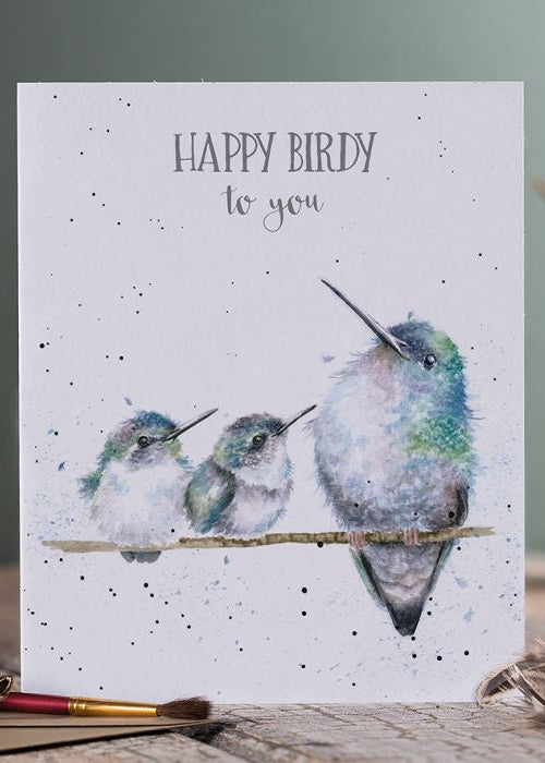 Wrendale Occasion Card - Happy Birdy