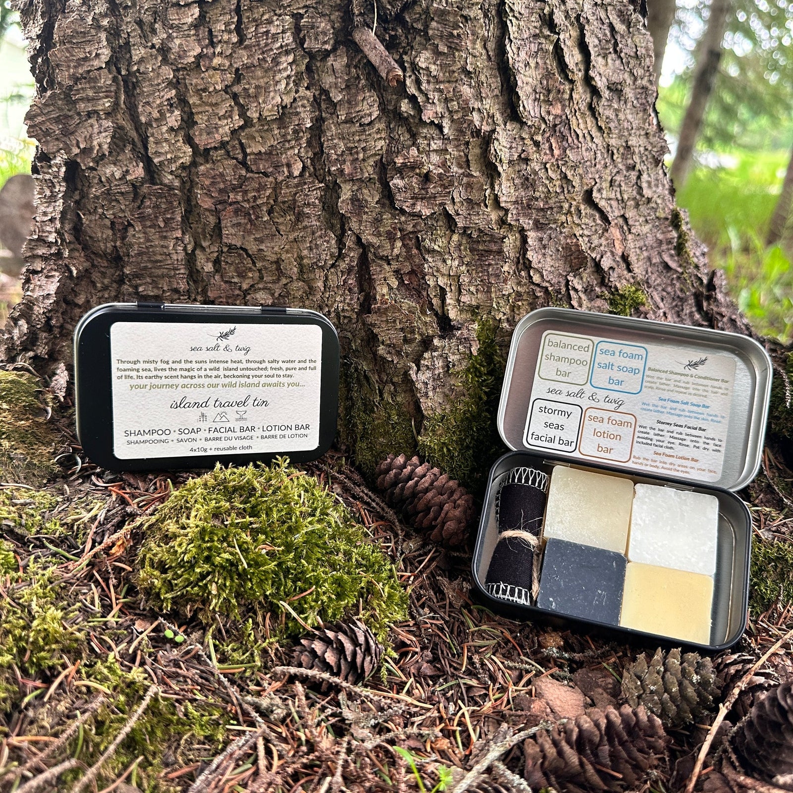 Sea Salt & Twig Island Travel Tin