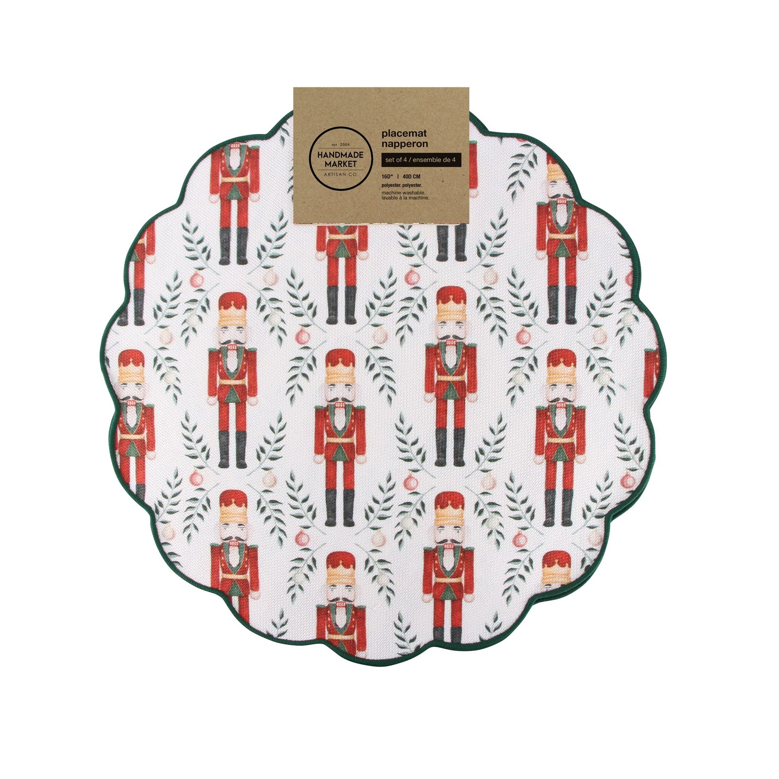 Set of 4 Nutcracker Placemats