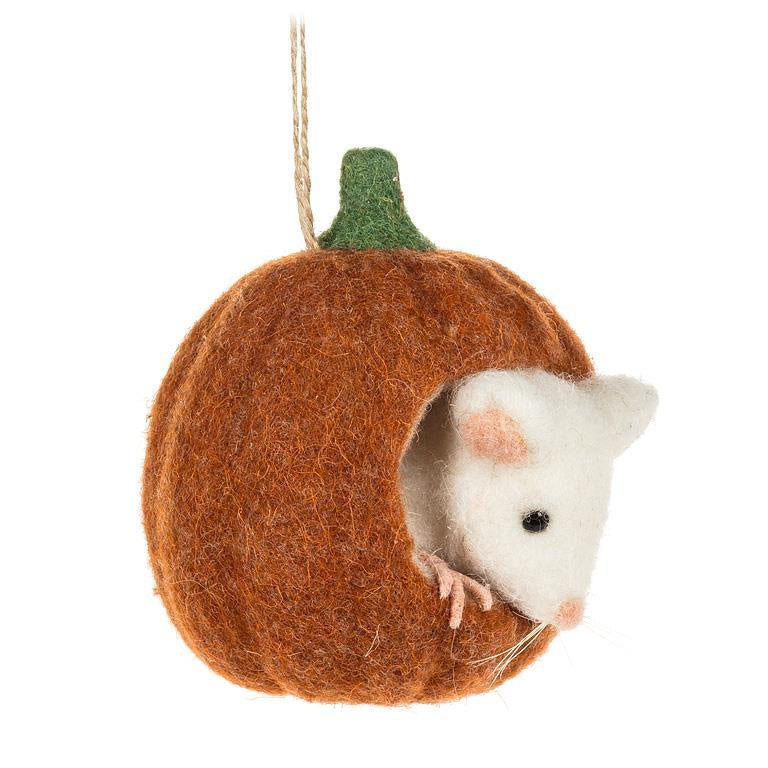 Mouse in Pumpkin