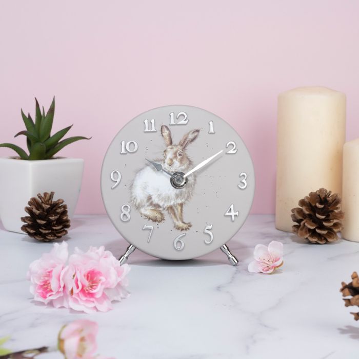 Wrendale "Hare" Mantle Clock