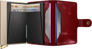 Premium Secrid Miniwallet - Naplak Red