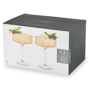 Meridian Coupe Glasses - Set of 2