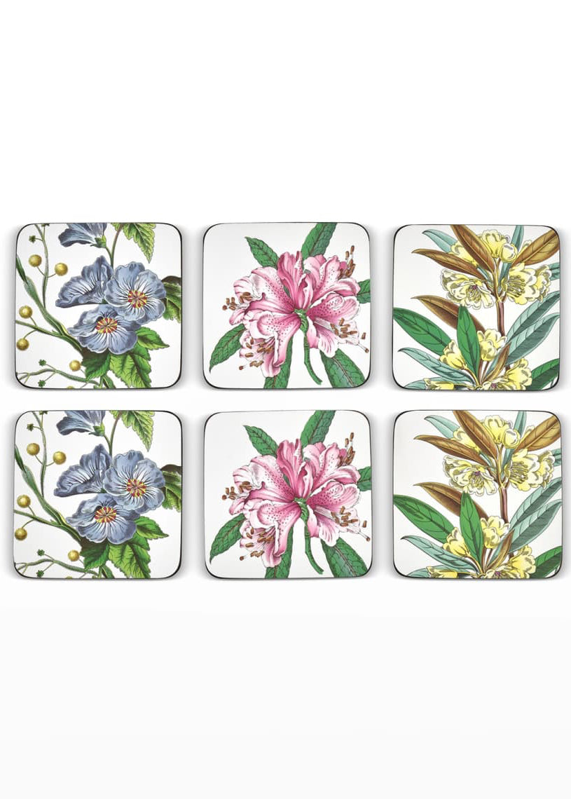Stafford Blooms Coasters - S/6