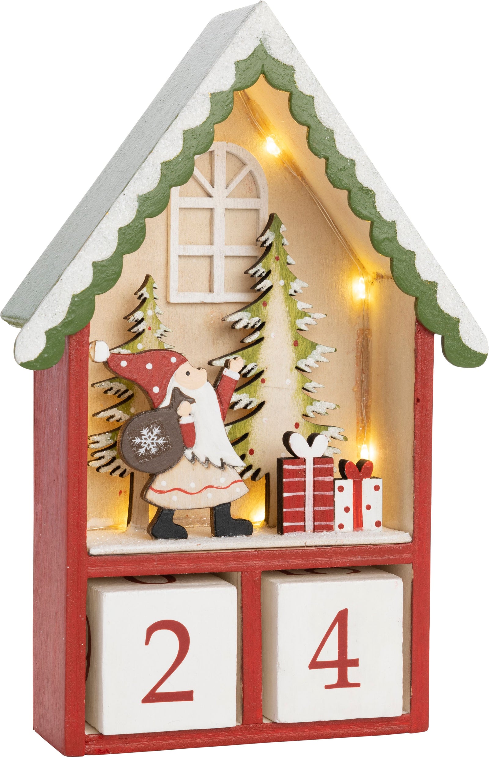 House Shaped Advent Calendar