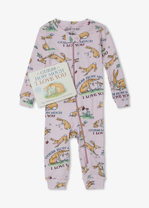 Guess How Much I Love You - Infant Coverall and Book Set