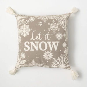 'Let It Snow' Pillow