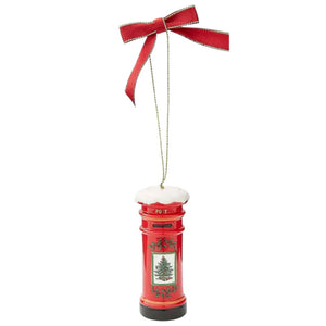 Spode "All Things British" Post Box Ornament