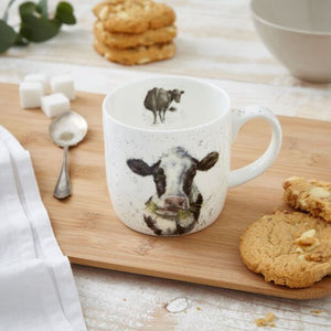 Mooo - 11oz Bone China Mug - Wrendale