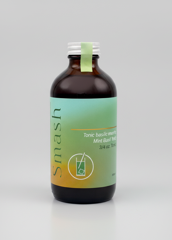 Smash Mint Basil Syrup