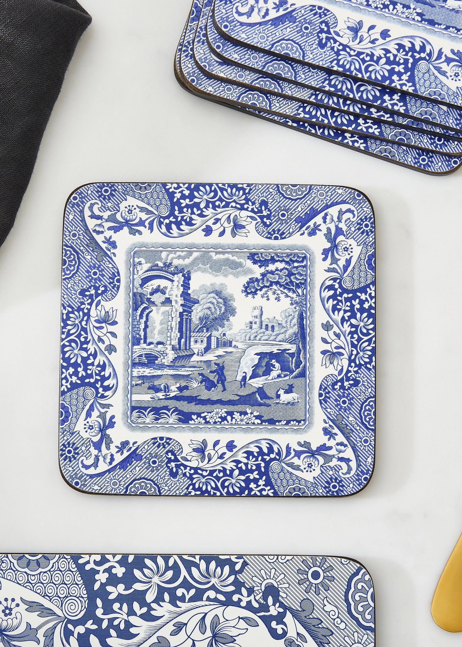 Blue Italian Pimpernel Coasters