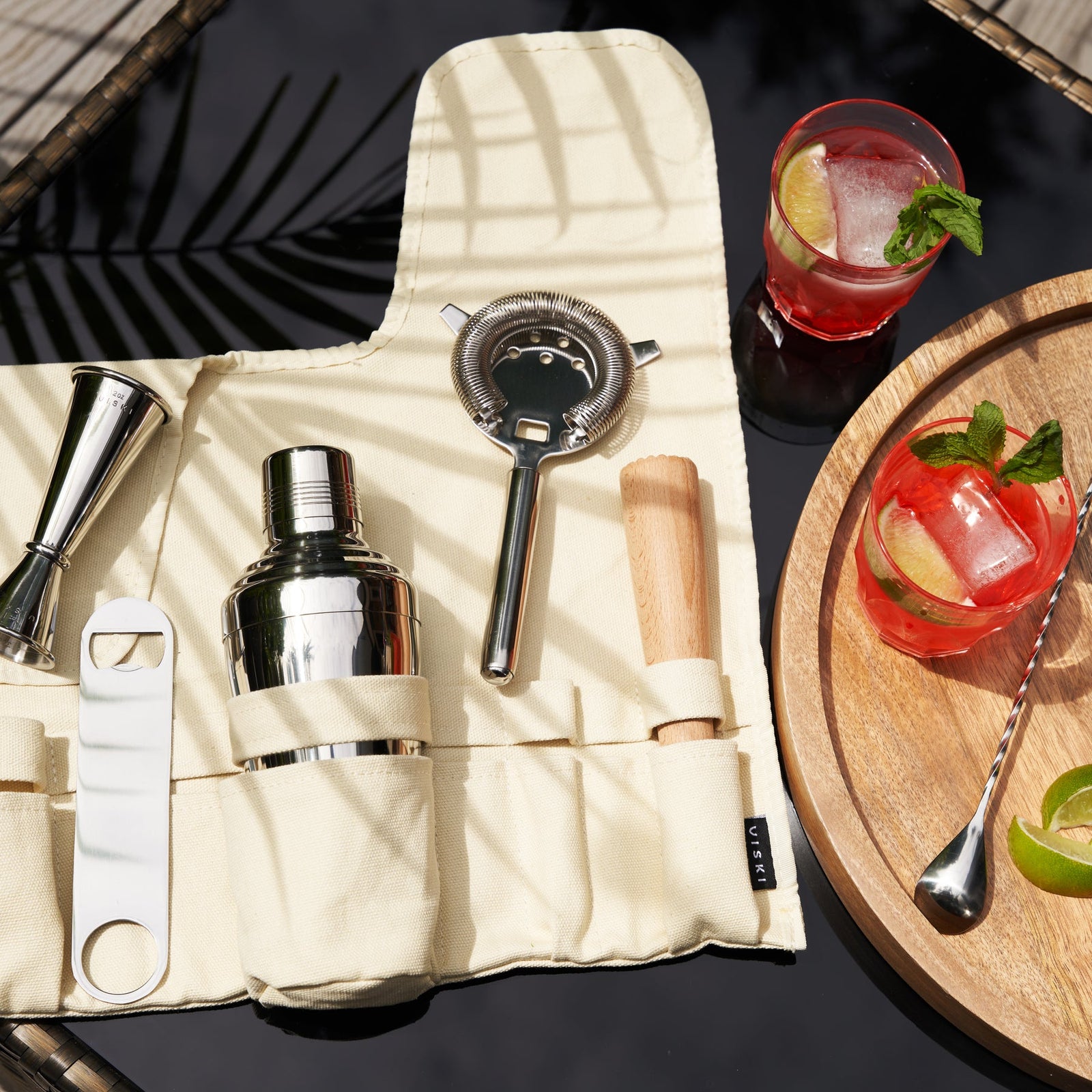 6-Piece Travel Barware Set