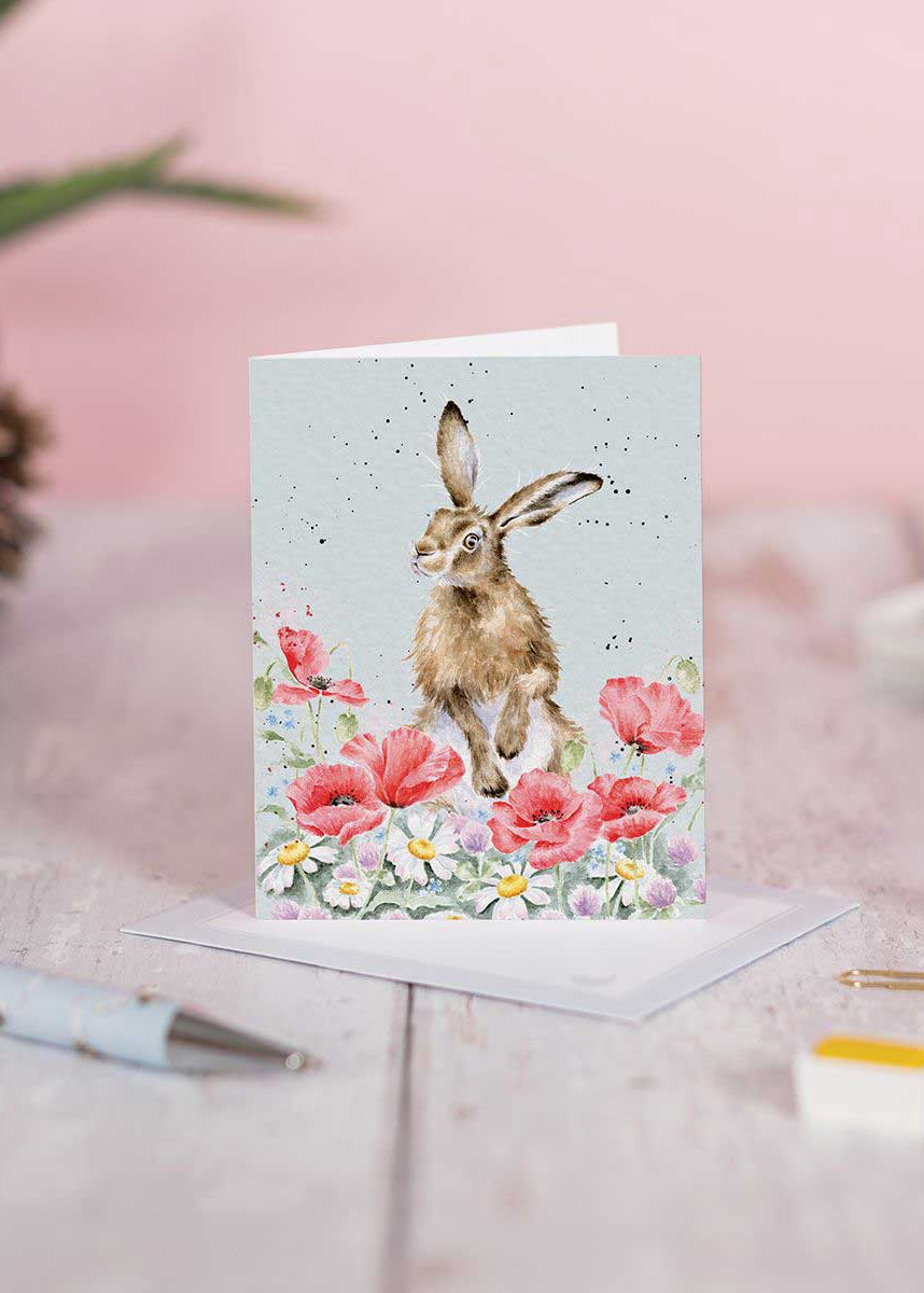 Wrendale Mini Cards - Field of Flowers