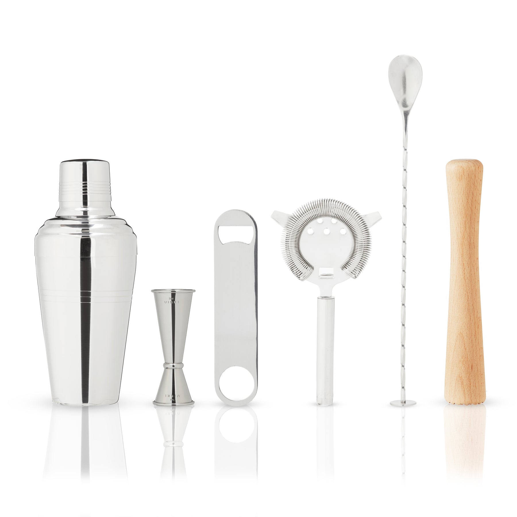 6-Piece Travel Barware Set
