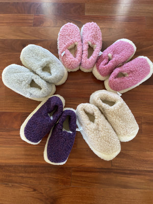Violet Wool - Sheep by the Sea Slippers