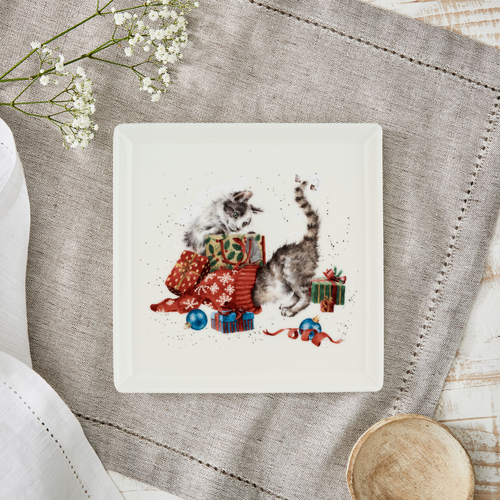 The Purrfect Gift - Square Wrendale Plate
