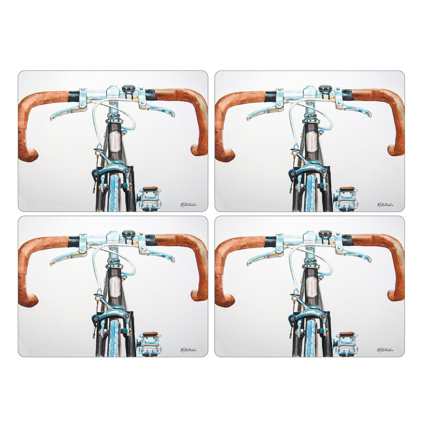 Retro Bicycle Pimpernel Placemats (Set of 4)