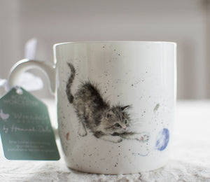 Cat & Mouse Bone China Wrendale Mug