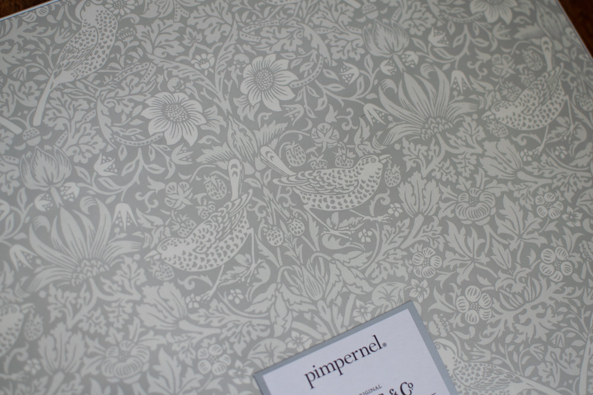 Pure Morris Grey Pimpernel Placemats (Set of 4)